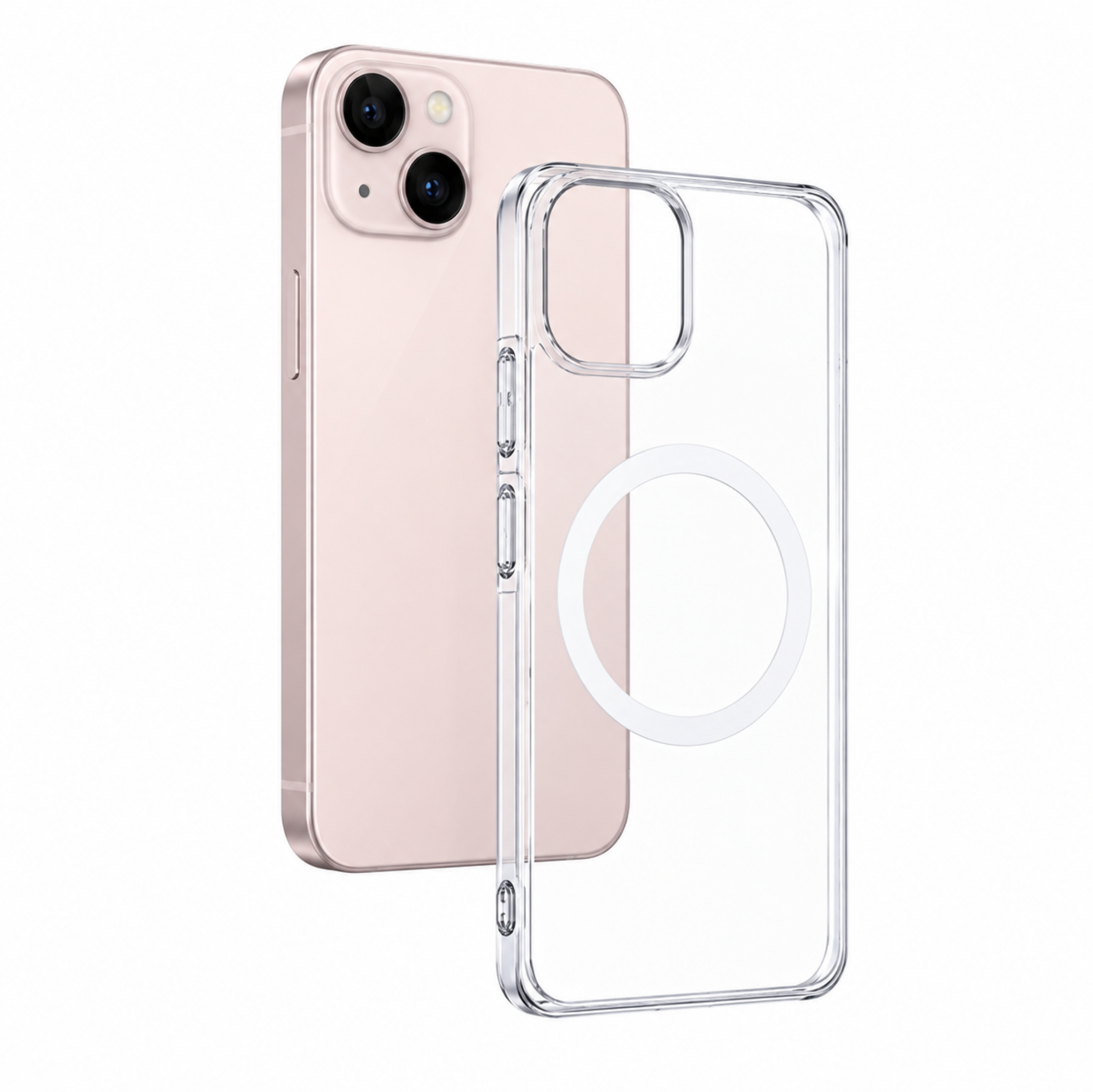 ScHitec İphone 13 Magsafe Özellikli Şeffaf Kılıf