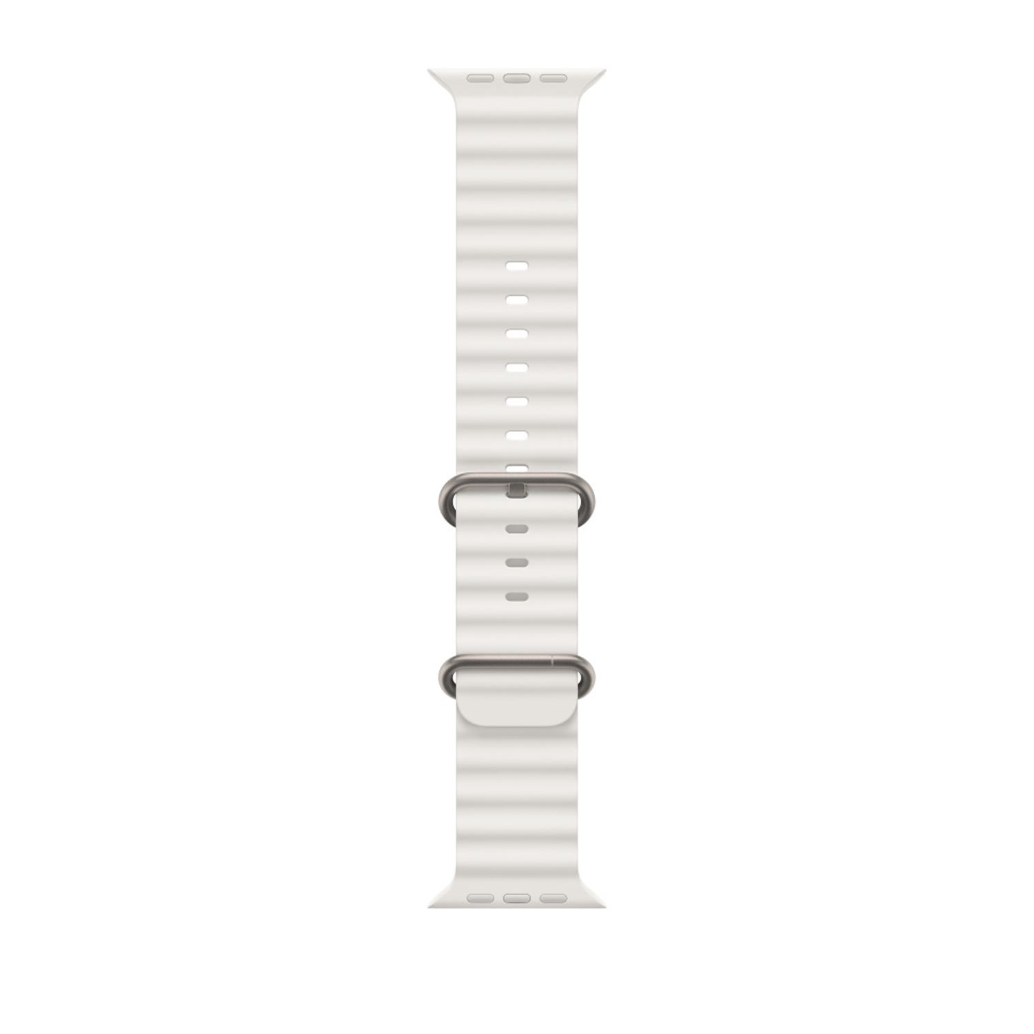 Winex 42-49mm Yeni Nesil Apple Uyumlu Akıllı Saat Kordonu Silikon Beyaz