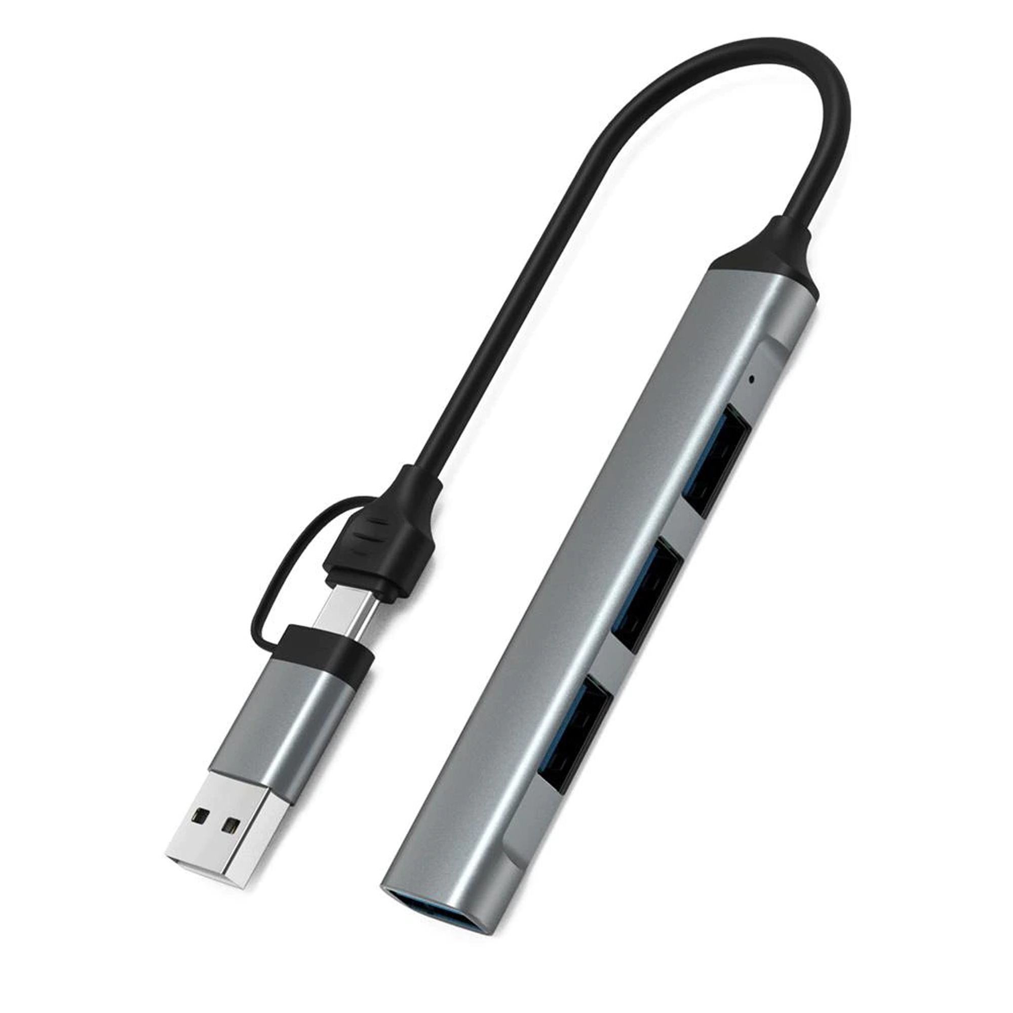 Winex 4in1 UsbA ve Type-C To UsbA 3.01 Çoklayıcı Hub Adaptör HC77