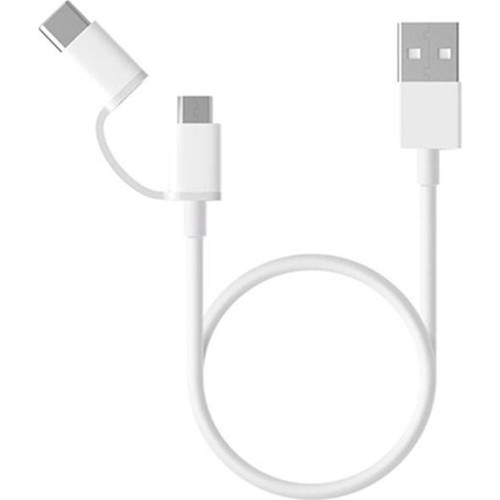 Samsung Kombo Kablo UsbA to Micro ve Type-C DG930DW (Samsung Türkiye Garantili)